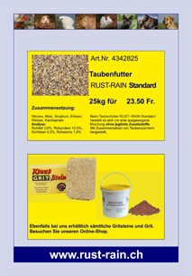 Taubenfutter Standard